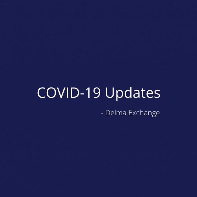 COVID-19 Update - Our Pro-Active Approach